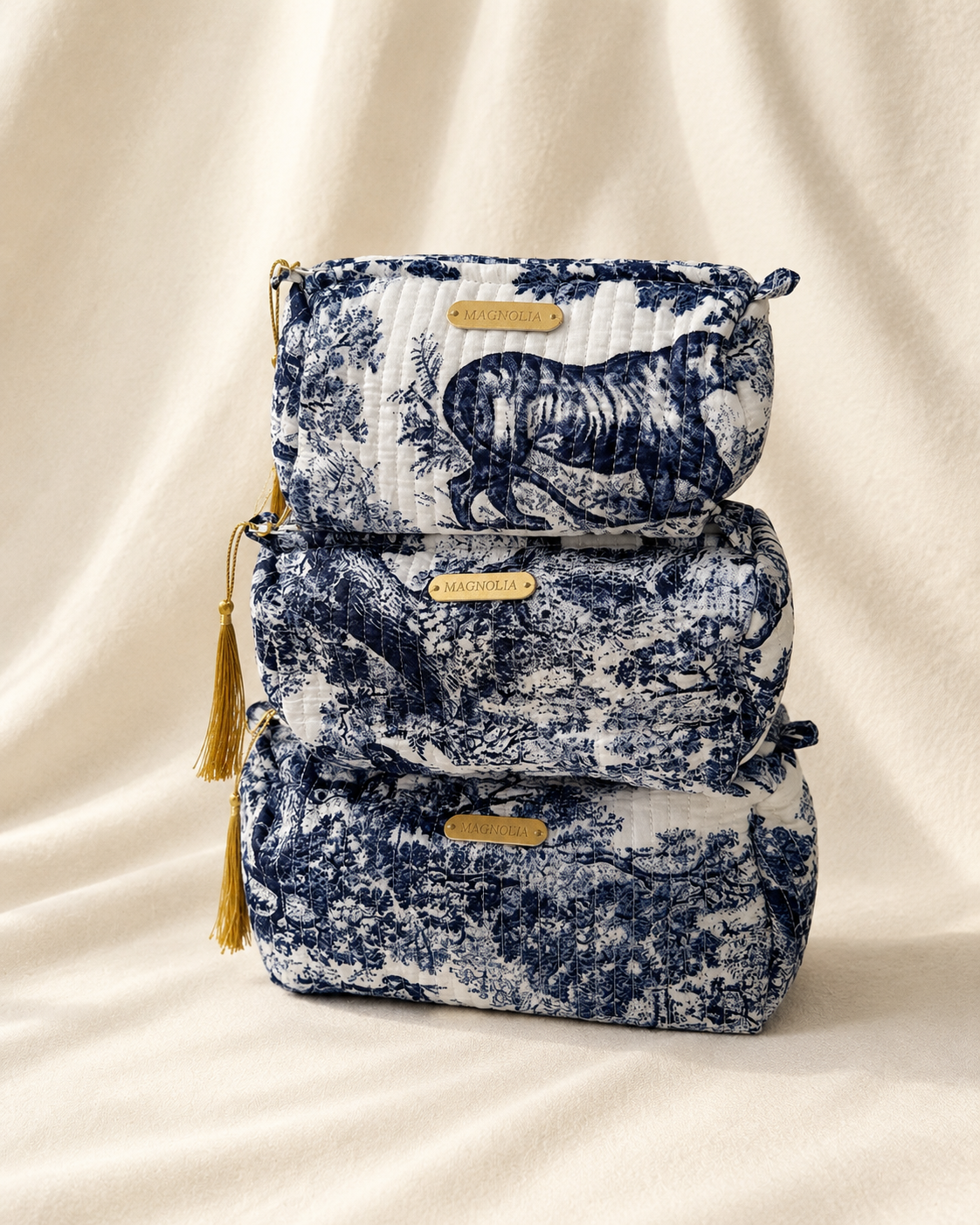 NOELLE WOODLAND | Quilted Vanity Set