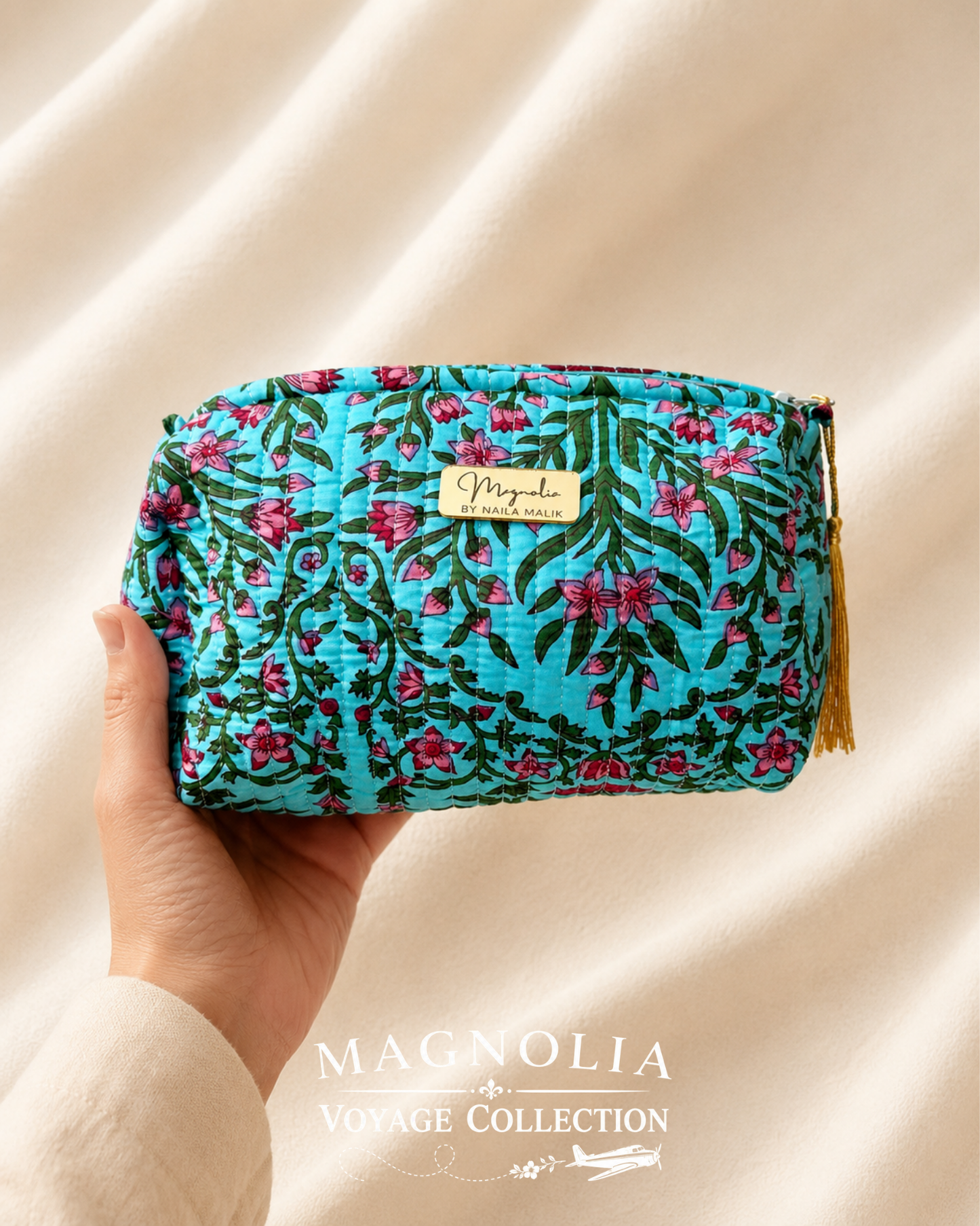 NORAH GARDEN | Quilted Vanity Set