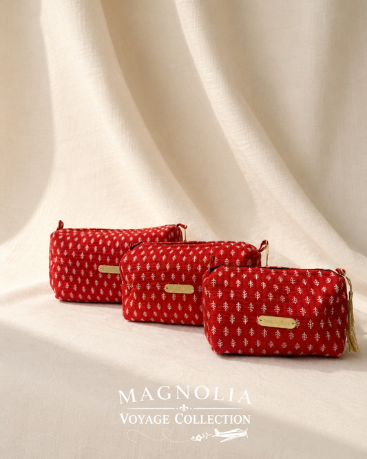 LINA SPRIG | Quilted Vanity Set
