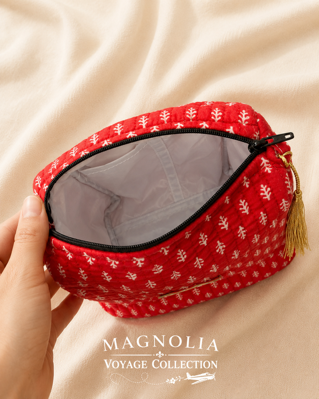 LINA SPRIG | Quilted Vanity Set