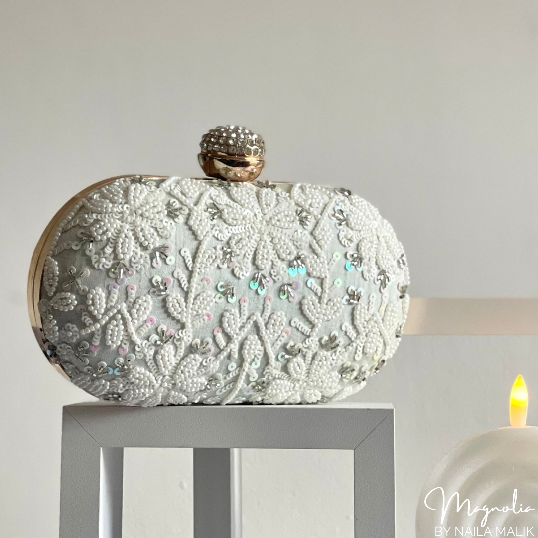 HELENA Baby Mint Clutch (Final Stock)