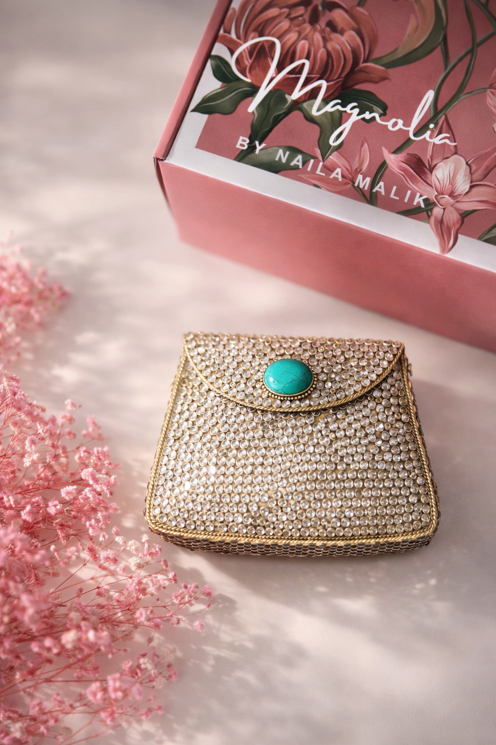 KHAN EL-KHALILI | Kundan Minaudière