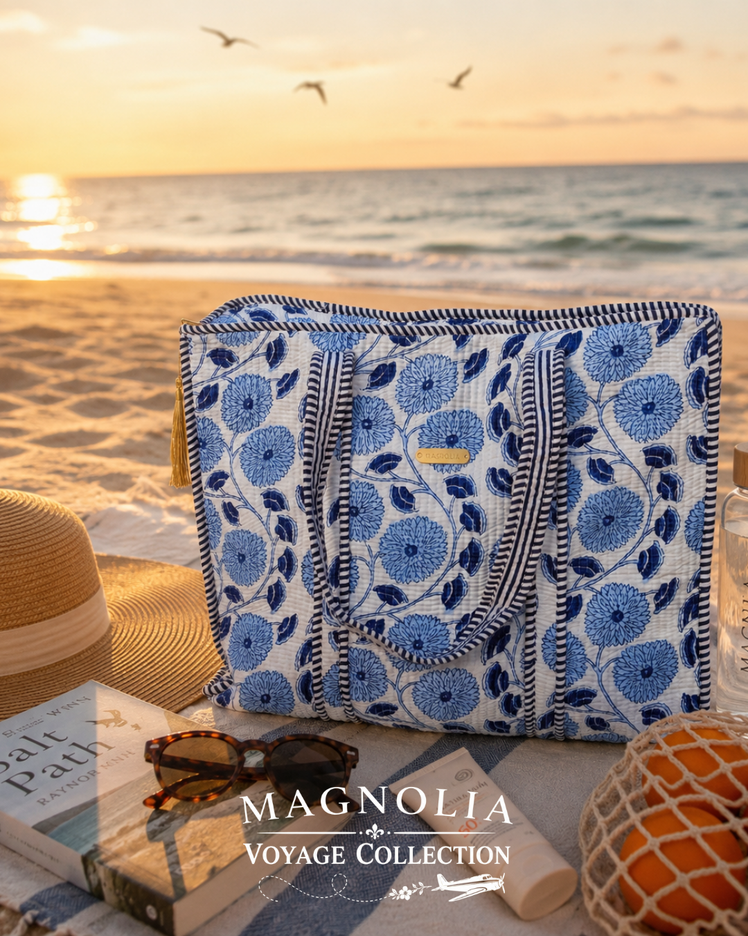 MIRA GARDEN | Floral Tote Bag