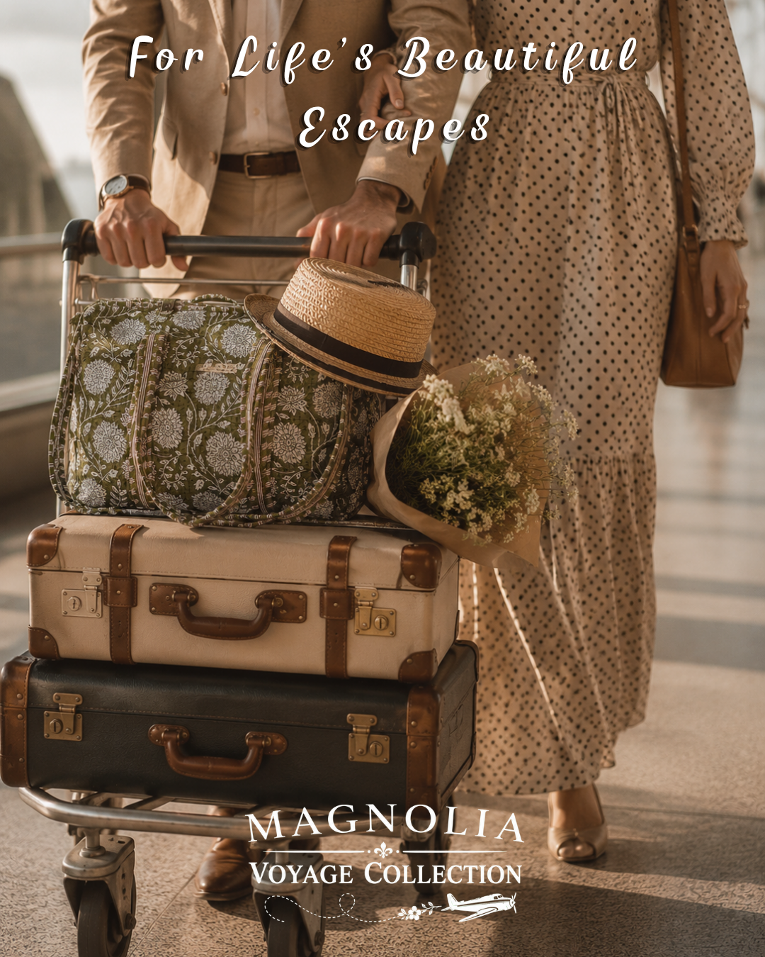 ELIN MEADOW | Tote & Duffel Travel Set