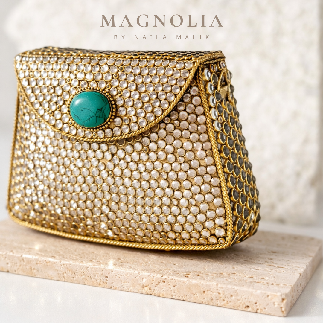 KHAN EL-KHALILI | Kundan Minaudière