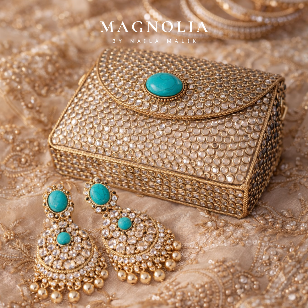 KHAN EL-KHALILI | Kundan Minaudière