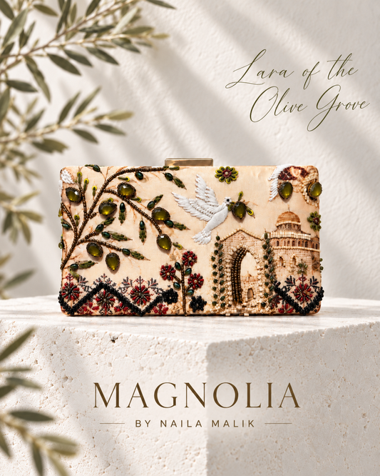 LARA OF THE OLIVE GROVE | Heritage Inspired Clutch ~ PRE ORDER