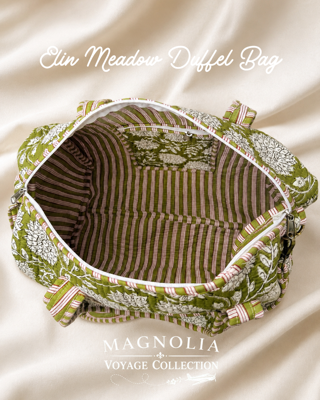 ELIN MEADOW | Tote & Duffel Travel Set