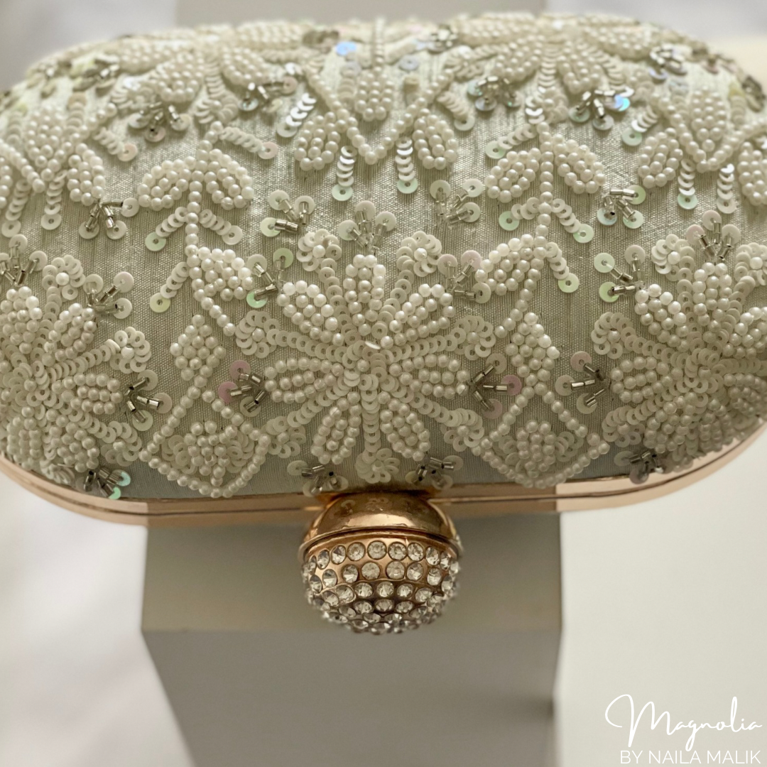 HELENA Baby Mint Clutch (Final Stock)