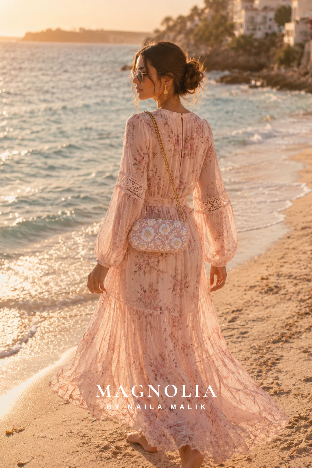 IBIZA | Pink Sands | Summer Embroidered Clutch