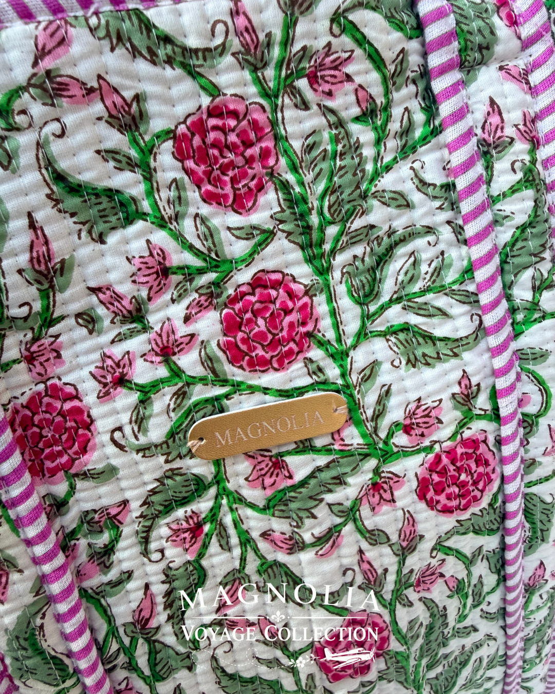 CLEO ROSE GARDEN | Floral Tote Bag