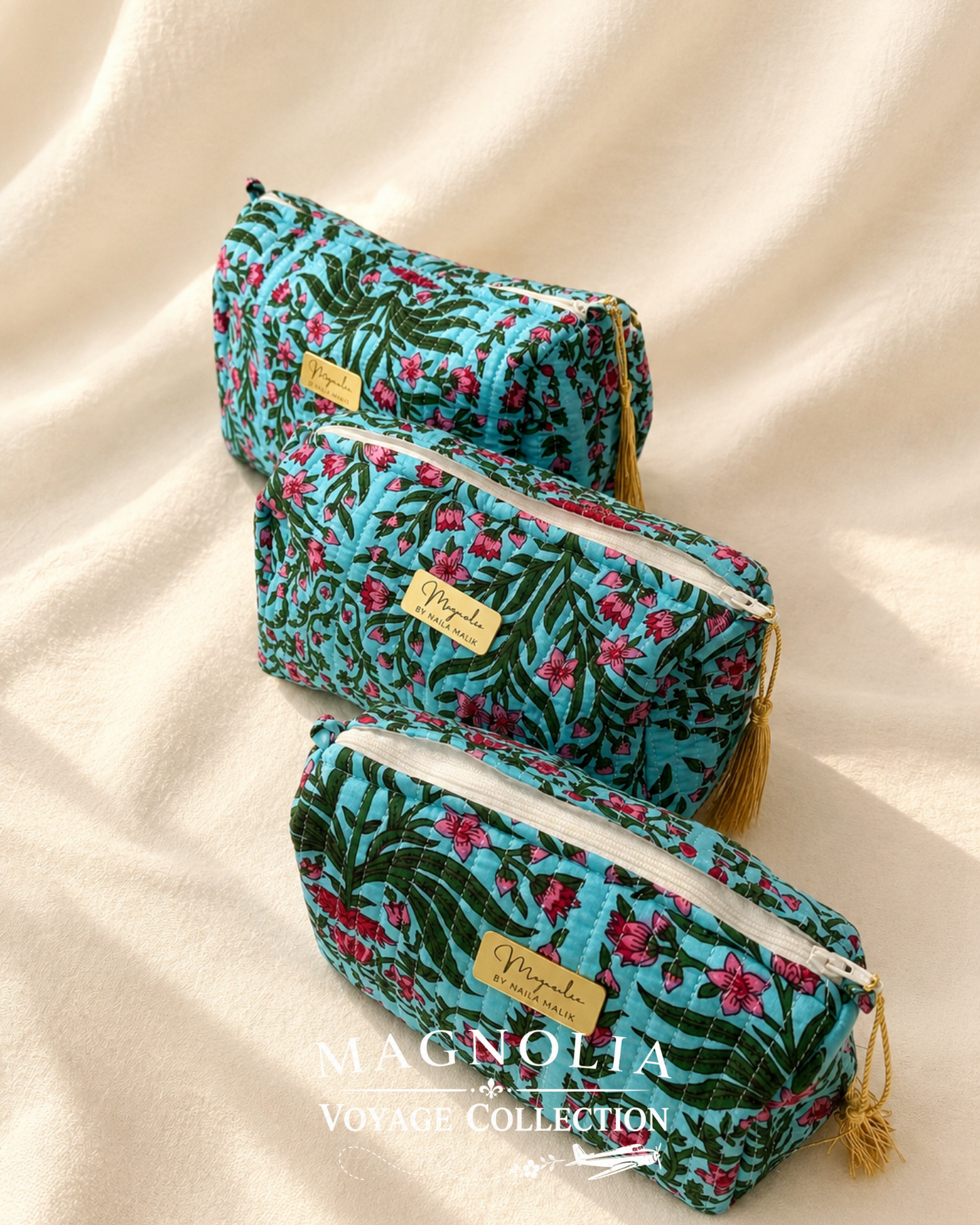 NORAH GARDEN | Quilted Vanity Set