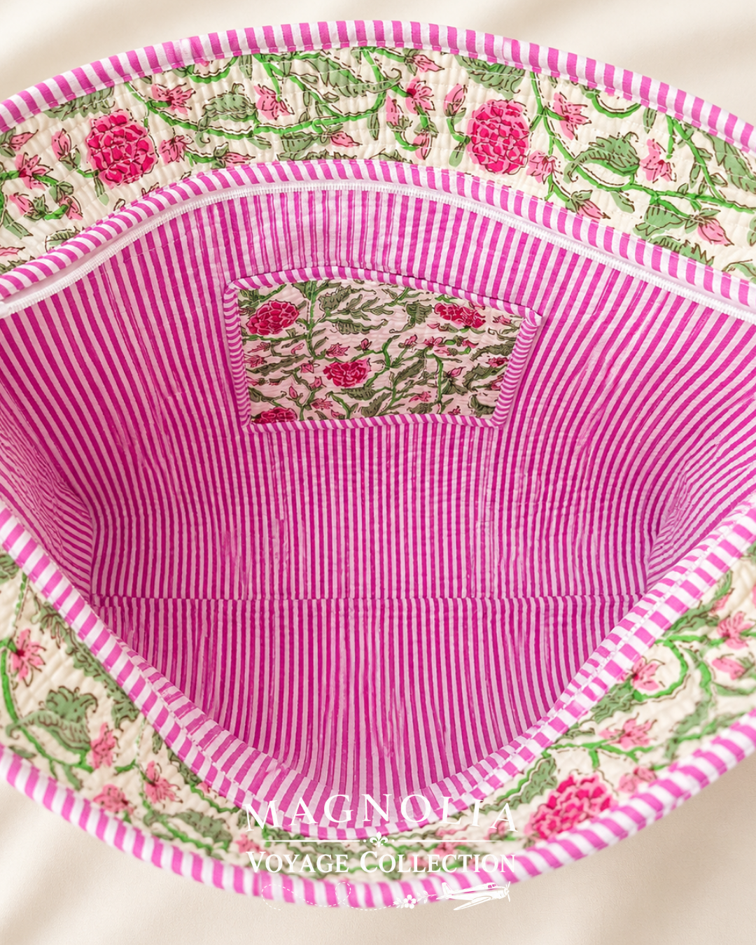 CLEO ROSE GARDEN | Floral Tote Bag