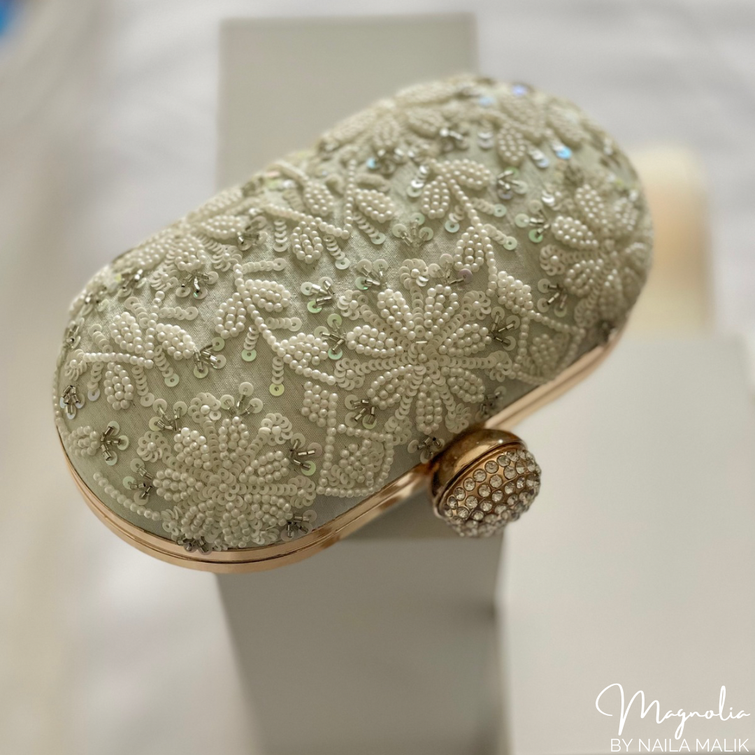 HELENA Baby Mint Clutch (Final Stock)