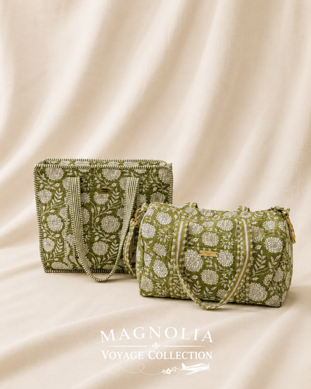 ELIN MEADOW | Tote & Duffel Travel Set
