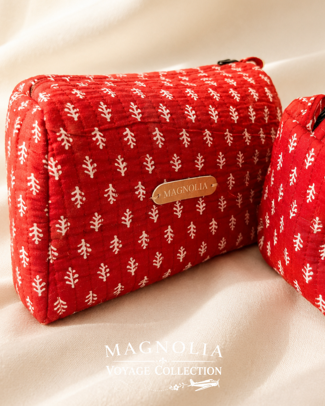 LINA SPRIG | Quilted Vanity Set