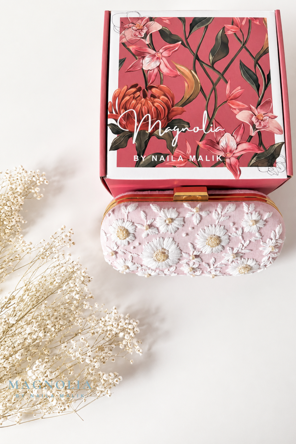 IBIZA | Lilac Breeze | Lilac Embroidered Clutch