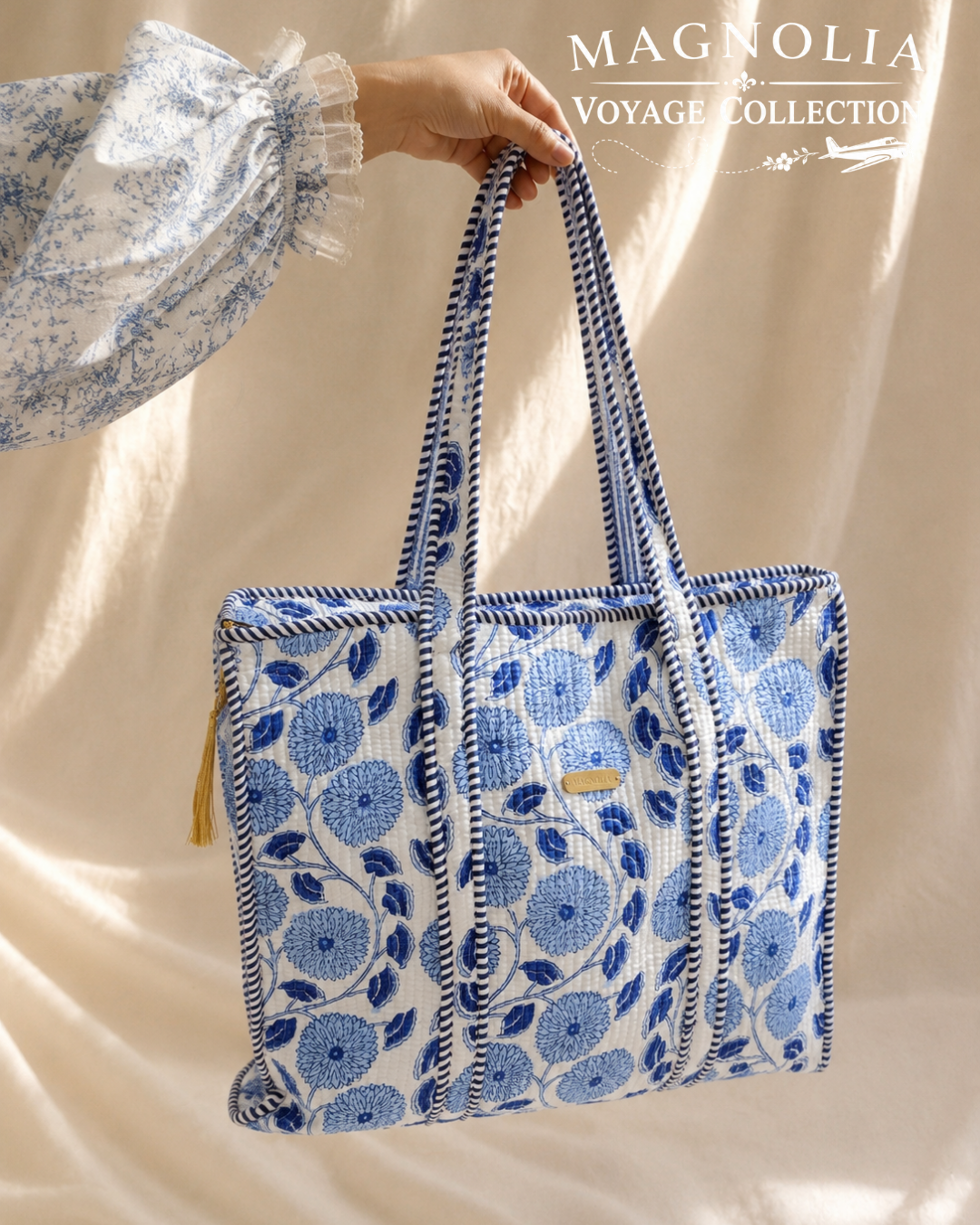 MIRA GARDEN | Floral Tote Bag