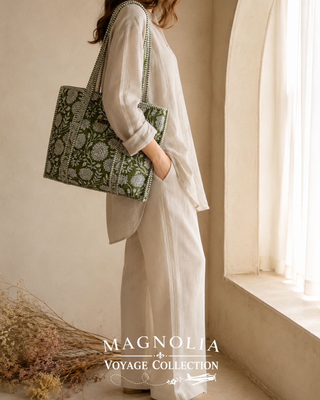 ELIN MEADOW | Tote & Duffel Travel Set