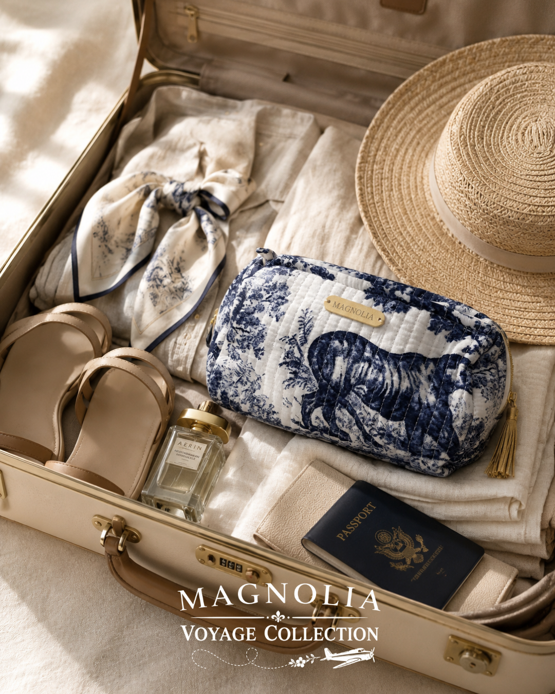 NOELLE WOODLAND | Quilted Vanity Set