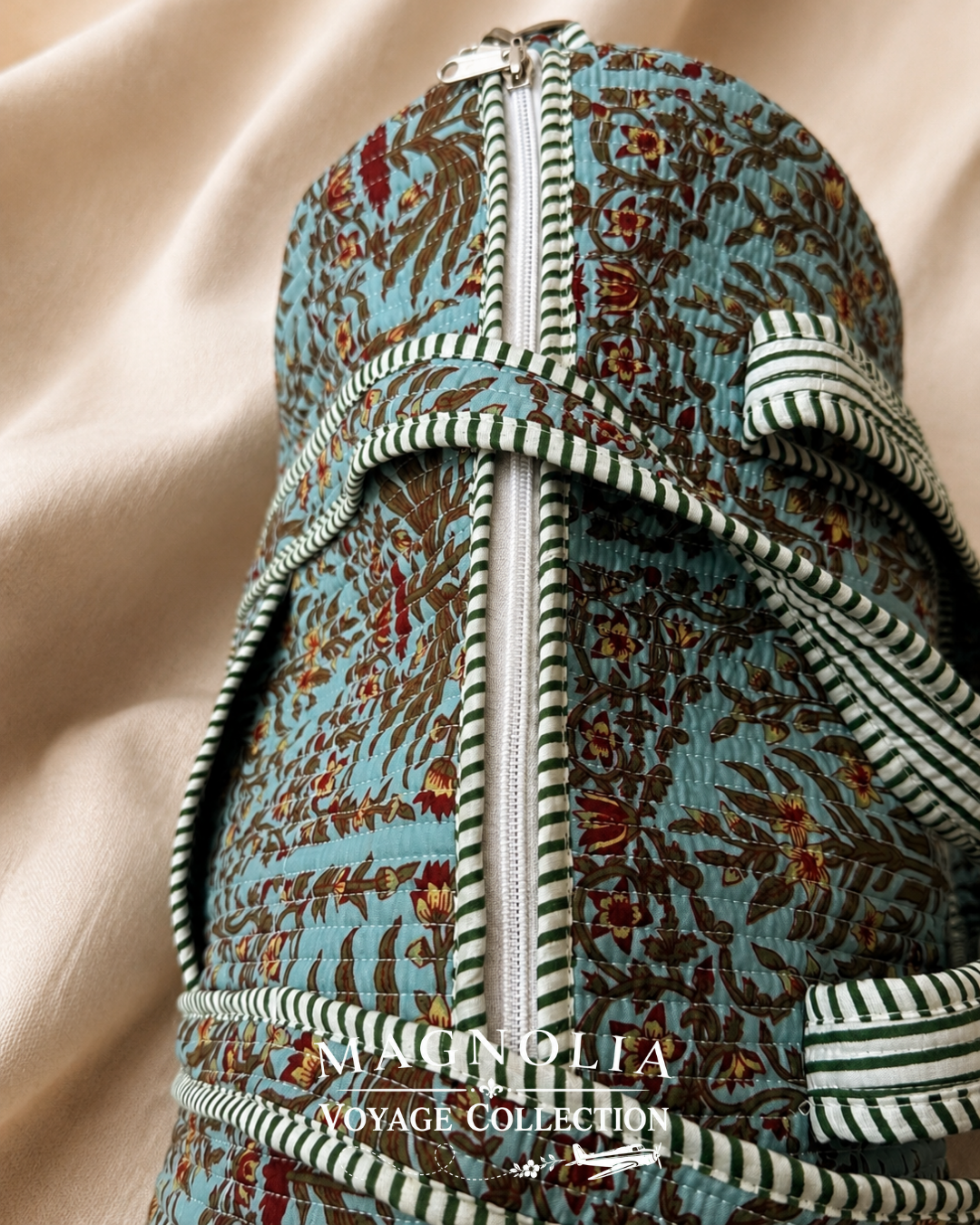ARLO VINE | Cotton Duffel | Quilted Weekend Bag