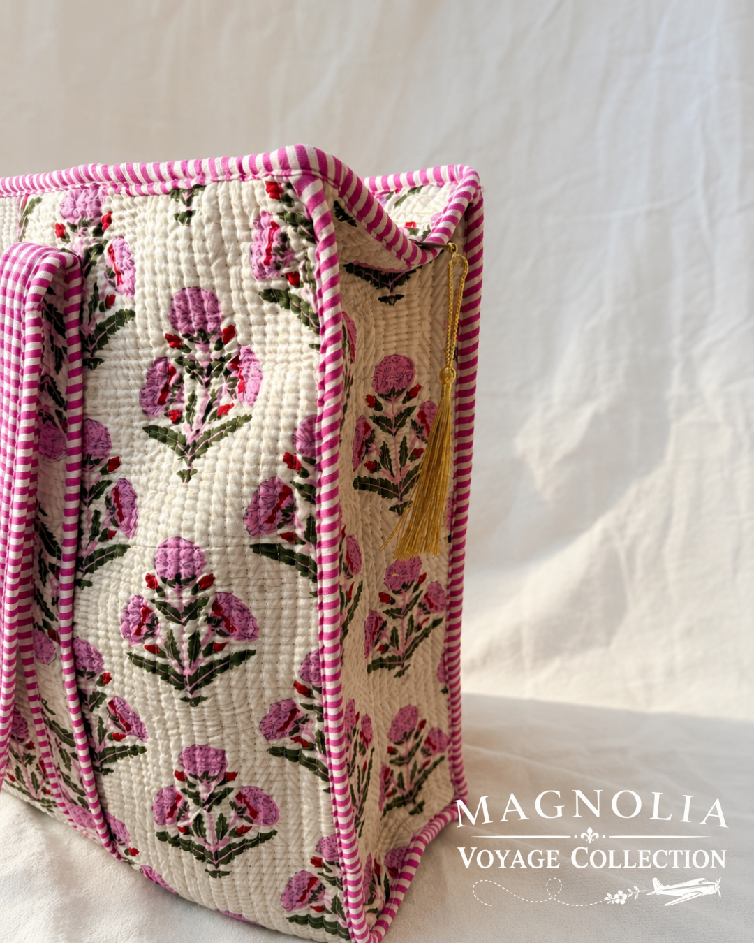 ROSALIE BLOOM | Floral Tote Bag