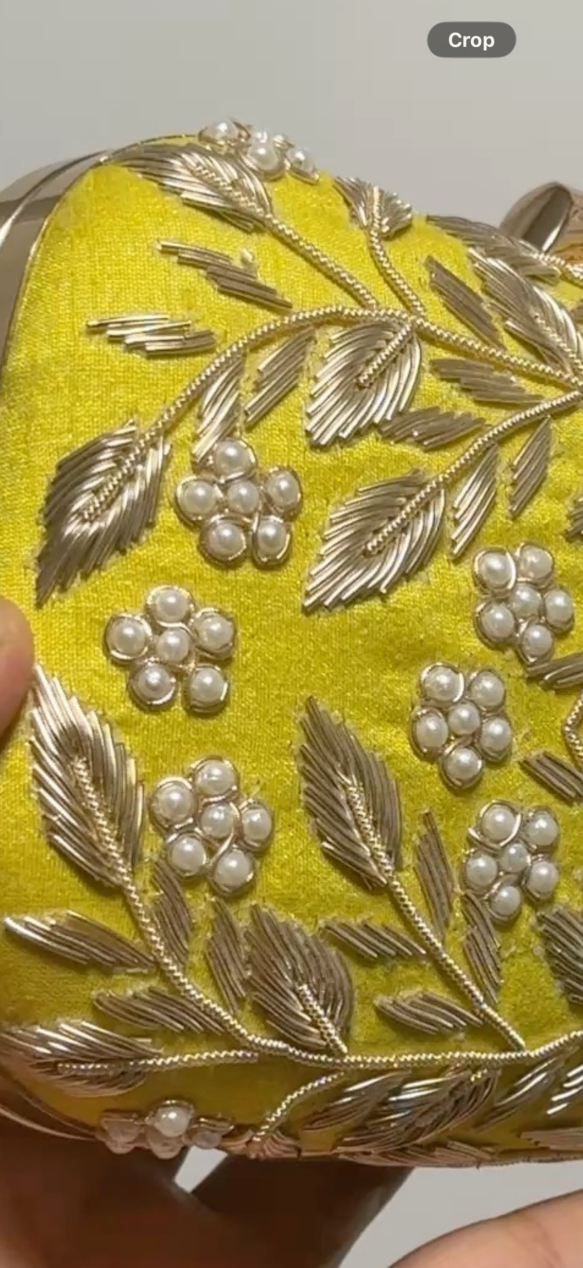 MYSORE | Chartreuse Yellow Statement Clutch