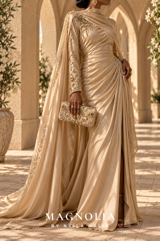 DOVER | Champagne Bridal Clutch Bag