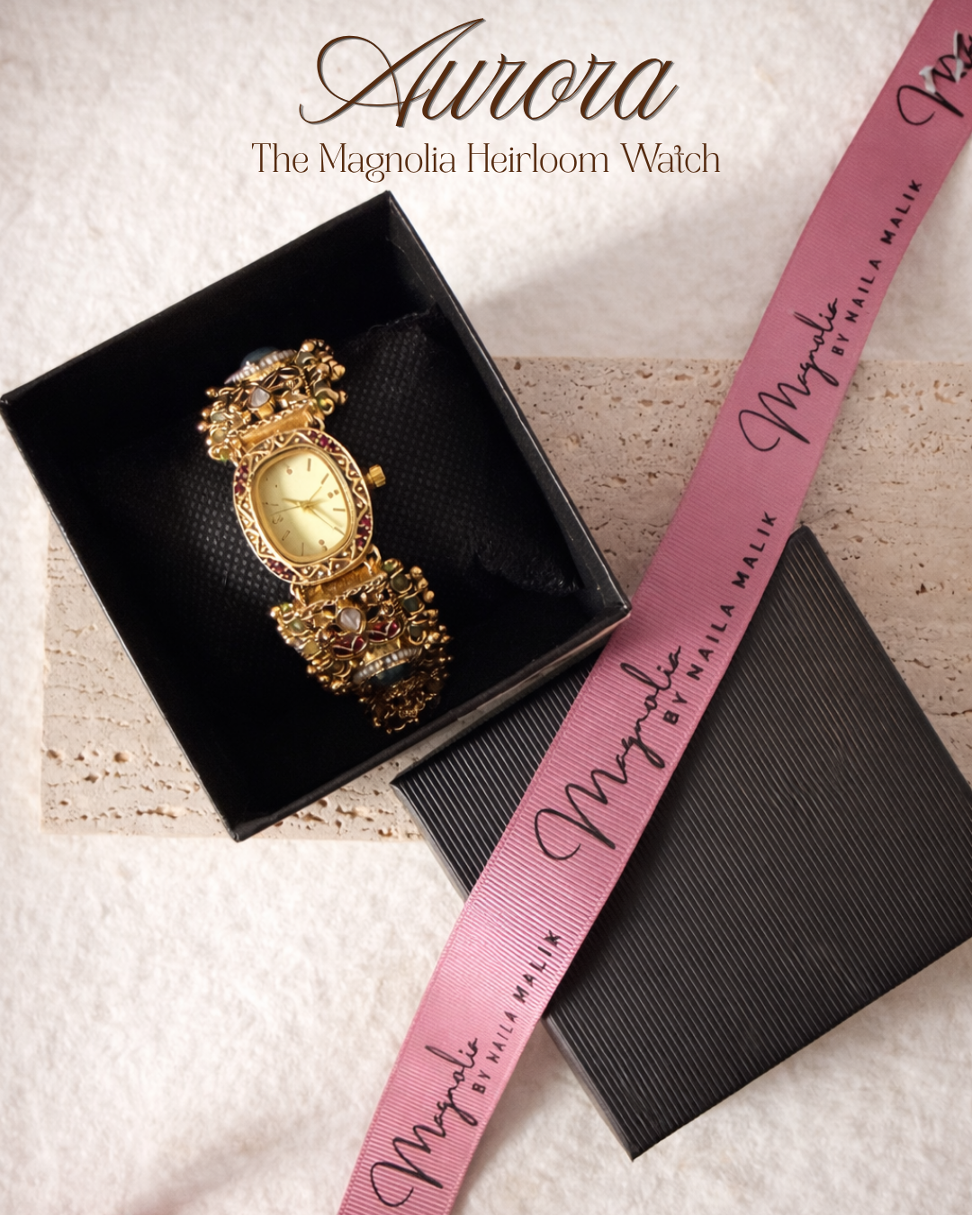 AURORA Antique Style Bracelet Watch